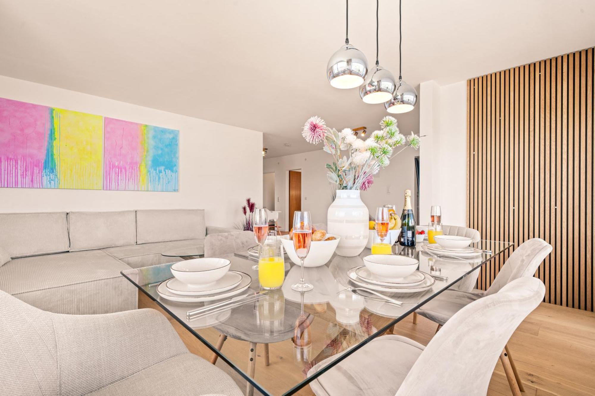 Panorama Penthouse Mit Atemberaubenden See- Und Bergblick Appartement