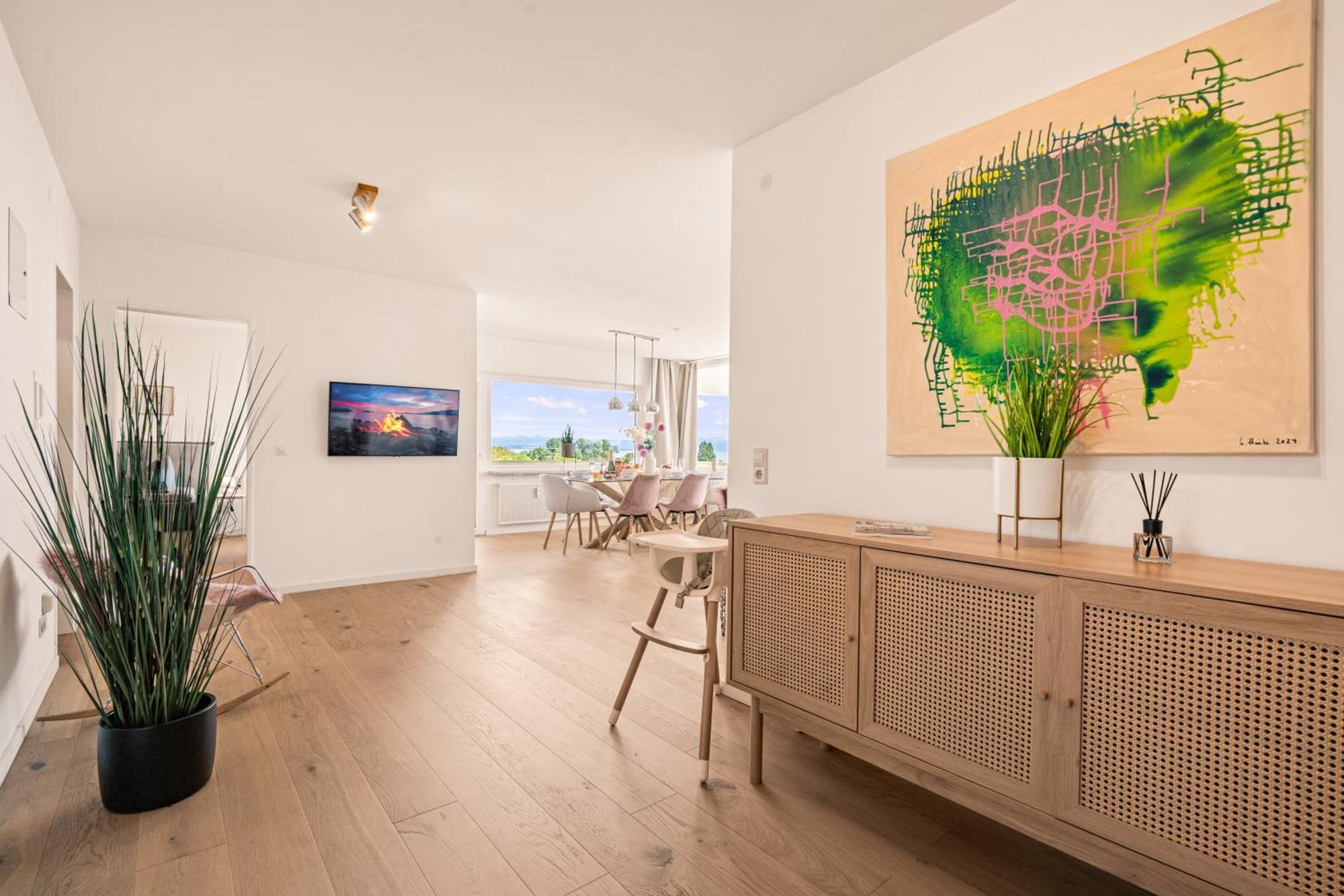 Panorama Penthouse Mit Atemberaubenden See- Und Bergblick Appartement Immenstaad am Bodensee